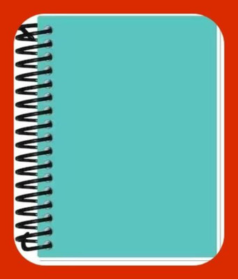 Puvi Recycled Notebook A4 Notebook UnRuled 400 Pages(White, Pack of 3)