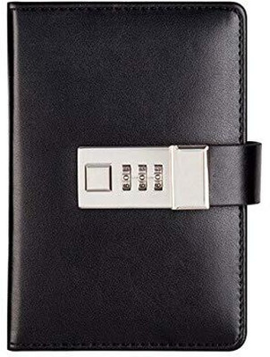 FLOSTRAIN Diary A5 Diary Ruled 192 Pages(Black)