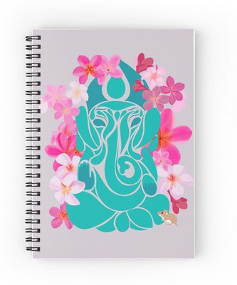 craft maniacs GANESHA COLLECTION A5 Notebook RULED 120 Pages(BUDDHA)