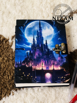 ARSHAD HANDICRAFT Unicorn Print special binding A5 Diary Un-Ruled A5 Diary 200 200 Pages(Multicolur)