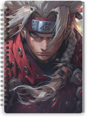 VYBE The Smart Choice Printed Naruto A5 Note Pad Wiro Finished 100 Pages(Multicolor091)