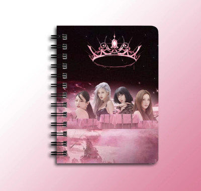 craft maniacs NEW BP ROUND CORNER 2023 COLLECTION A5 Notebook RULED 160 Pages(Multicolor)
