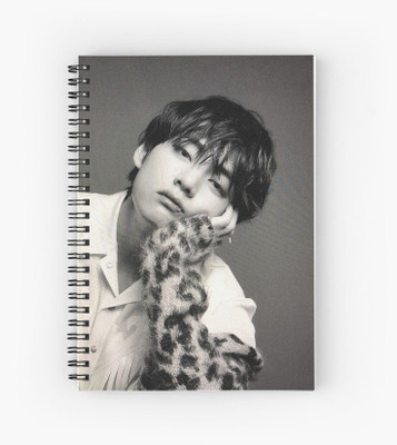 craft maniacs BTS V A5 RULED 160 PAGES DIARY A5 Diary RULED 160 Pages(Multicolor)