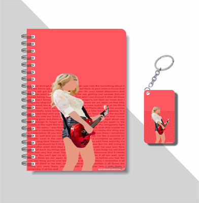 craft maniacs TAYLOR 2023 NOTEBOOK COLLECTION A5 Note Book RULED 160 Pages(White)