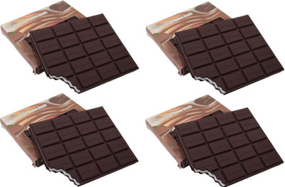 Ink spot Chocolate diary Mini Diary Plain 80 Pages(Brown, Pack of 4)