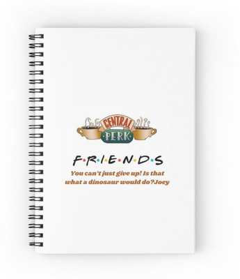 craft maniacs F.R.I.E.N.D.S NOTEBOOK A5 Diary RULED 160 Pages(Multicolor)