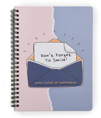 craft maniacs PRINTED 2022 COLLECTION A5 Note Book RULED 160 Pages(Black)