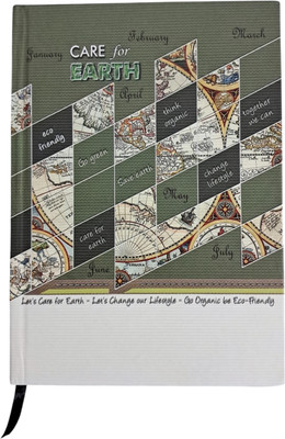 one degree attitude Premium B5 Executive 2025 Diary Planner B5 Diary Ruled 315 Pages(Care For Earth)