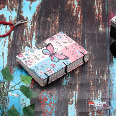 Tash Beautifully designed diary Printed Diary Notebook A5 Diary 100 200 Pages(Multicolor)