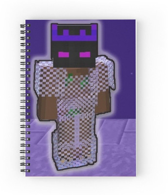 craft maniacs MINECRAFT NOTEBOOK COLLECTION A5 Diary RULED 160 Pages(Black)