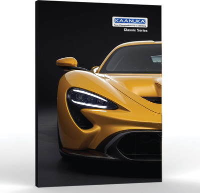 Kaanuka Classic Series Long Size Single Line Notebooks For School and College Students Regular Notebook Ruled 140 Pages(White, Pack of 7)