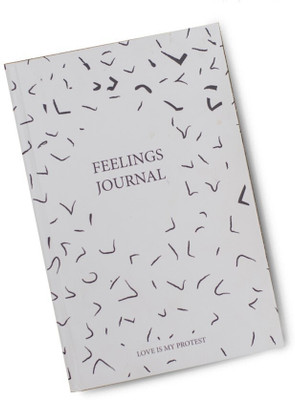 TREASURE TALES Feeling Journal,Schedule Your Day, Manage to-do List and Track Wellness A4 Diary Designer 140 Pages(White)