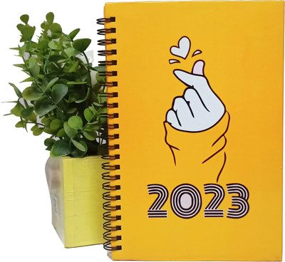 Northland New Year 2023 Spiral Diary New Year Diary 2023 Regular Diary Ruled 75 Pages(Multicolor)