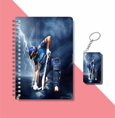craft maniacs ROHIT 2024 NOTEBOOK COLLECTION A5 Diary RULED 160 Pages(White)