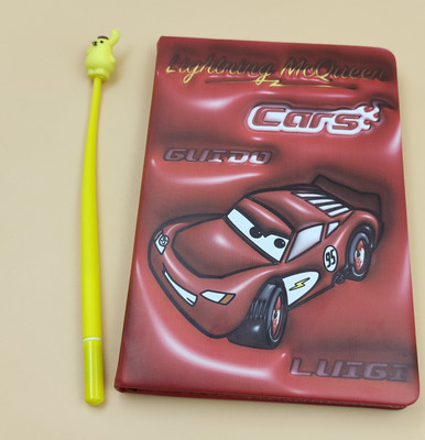 Paper Bear Car A5 Diary Designer 80 Pages(Red)