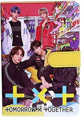 Vintager BTS Fan's Exclusive Notebook Diary With Magnetic Lock A5 Diary Ruled Pages 120 Pages(Multipurpose)