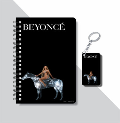 craft maniacs BEYONCE 2023 NOTEBOOK COLLECTION A5 Diary RULED 160 Pages(White)