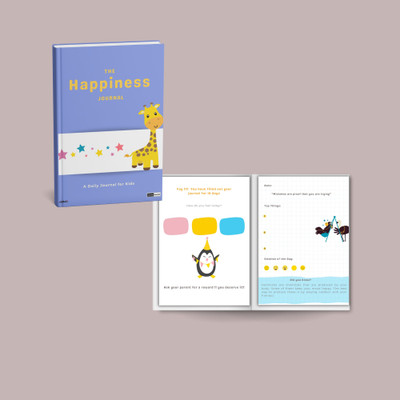 ekdali My Happiness Journal A5 Journal Ruled 120 Pages(Multicolor)