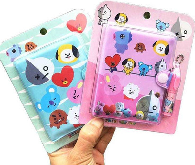 aahanshopee BTS A6 Gift Set YES 40 Pages(Multicolor, Pack of 2)