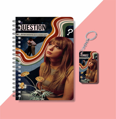 craft maniacs TAYLOR 2023 NOTEBOOK COLLECTION A5 Diary RULED 160 Pages(White)