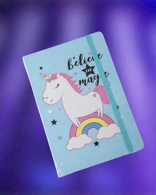 BIZDOM EXCELENT A5 Planner RULED 70 Pages(BLUE AND PINK)