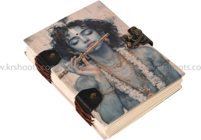 Bonjour Store Beautifully designed diary Notebook With Lock Clasp A5 Diary Unruled A5 Diary 100 200 Pages(Multicolor)