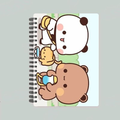 Ser Ak Bubu dudu Collage A5 Note Book Ruled 144 Pages(White)