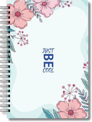 Artable A5 Ruled Notebook A5 Notebook Ruled 160 Pages(Blue, Pink)