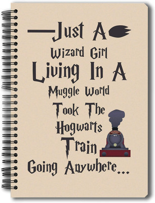 craft maniacs A5 SPIRAL HP NOTEBOOK A5 Diary RULED 160 Pages(Multicolor)