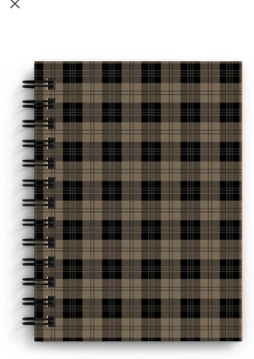 craft maniacs A5 A5 Notebook RULED 160 Pages(BROWN CARTOON)
