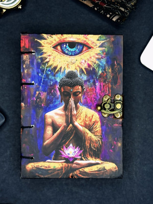 Handicraft Treasures Handmade Diaries|Journal|Notebook A5 Diary Unruled 200 Pages(Multicolor)