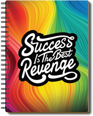 Nourish Life A5 Planner/Organizer Ruled 220 Pages(SUCCESSISBESTREVENGE)