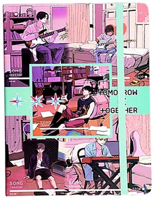 Vintager BTS Notebook Diary For Write, Doodle, And Dream With Your Favorite Band A5 Diary Ruled Pages 120 Pages(NA)