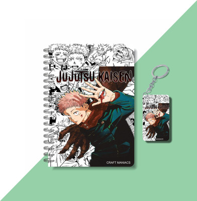 craft maniacs ANIME DIARY 2024 NOTEBOOK A5 Diary RULED 160 Pages(Multicolor)