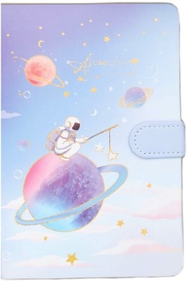 The Procure Store A Leisurely Astronaut A5 Note Book Ruled 112 Pages(Blue)