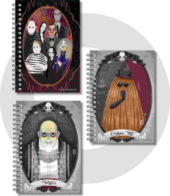 craft maniacs NOTEBOOKS A5 Notebook RULED 160 Pages(Multicolor, Pack of 3)
