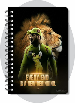 craft maniacs NOTEBOOK COLLECTION A5 Notebook RULED 160 Pages(White)