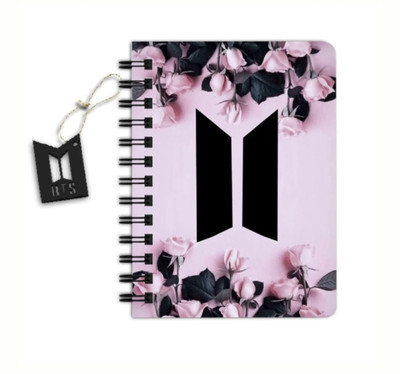 craft maniacs BTS 2023 NEW DIARY COLLECTION A5 Notebook RULED 160 Pages(White)