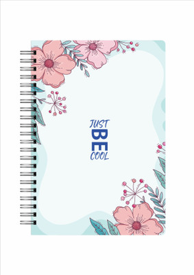 Artable A5 Ruled Notebook A5 Notebook Ruled 160 Pages(Blue, Pink)