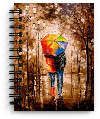 UphaarArticles cartoon diary A5 Diary unruled 160 Pages(Multicolor)
