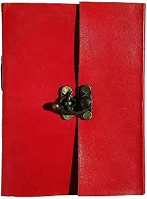 Mateshwari Handicraft Handicrafts Regular Journal Unruled 100 Pages(Red)