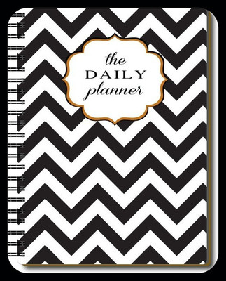 Nourish Daily Planner_DRY A5 Planner/Organizer Ruled 75 Pages(BLACKANDWHITE)