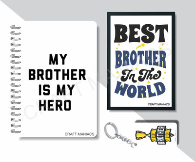 craft maniacs DIARY FRAME COMBO 2024 A5 Diary RULED 160 Pages(White)