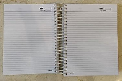 scruton spiral ruled A4 Notebook yes 300 Pages(White, Pack of 2)