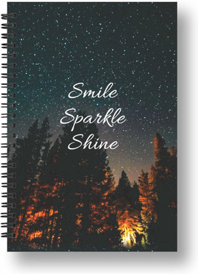 ROT RIX Notebook A5 Diary Unruled 144 Pages(Black)