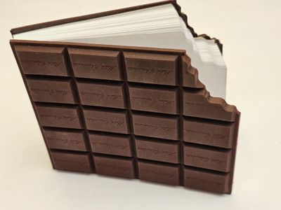 SHISHI Chocolate dairy Assorted Diary 100 pages 100 Pages(Brown)