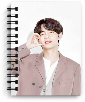 craft maniacs BTS 2023 NEW DIARY COLLECTION A5 Note Book RULED 160 Pages(White)