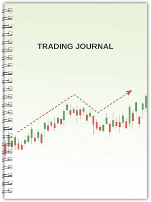 ASVA Stock Market Trading Journal A5 Journal Unruled 140 Pages(Green)