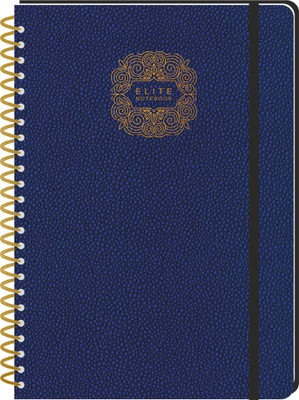 Pragya Executive Series Notebook Diary With Leatherette Cover A6 Notebook Single Ruled 160 Pages(Blue, Pack of 2)