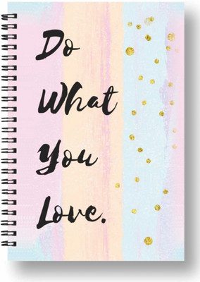 craft maniacs A5 A5 Notebook RULED 160 Pages(DO WHAT YOU LOVE)